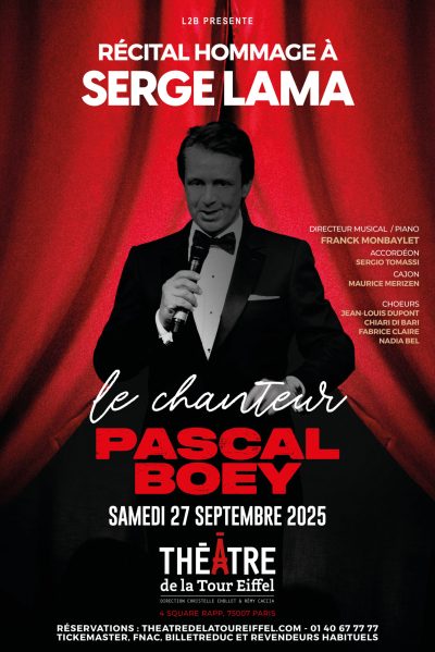 Affiche Serge Lama