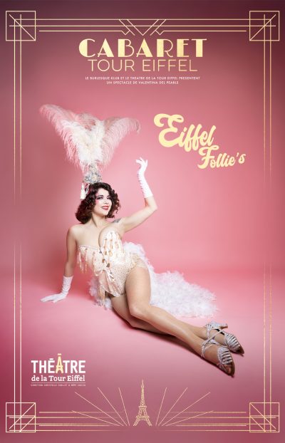 Danseuses du spectacle Cabaret Eiffel Follie’s au Théâtre de la Tour Eiffel à Paris